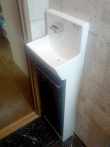 トイレ手洗い設置のリフォーム | 岐阜県岐阜市