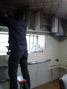 キッチンの撤去、取り付けのリフォーム｜岐阜県岐阜市
